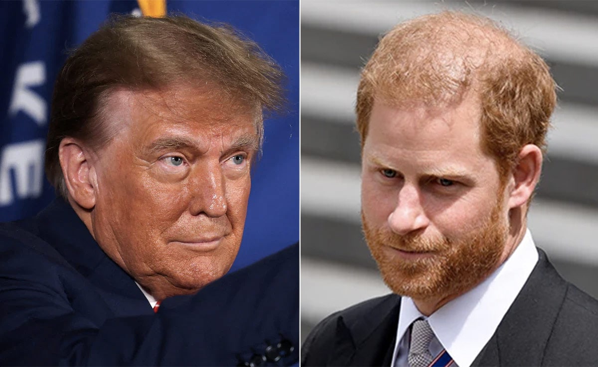 Donald Trump Slams Prince Harry, Says He "Betrayed The Queen"