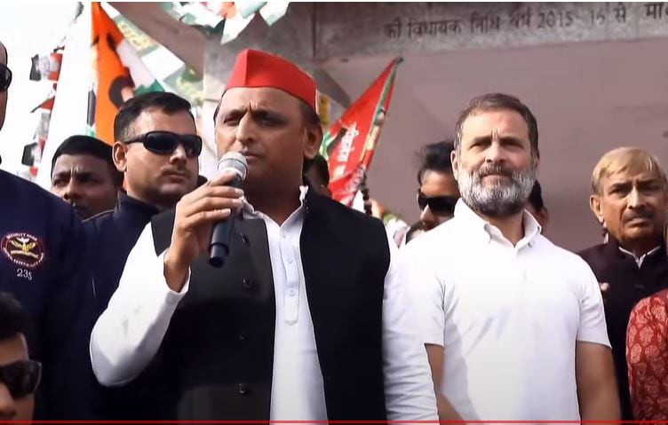 Akhilesh Yadav Joins Rahul Gandhi Yatra, Days After Seat-Sharing Deal