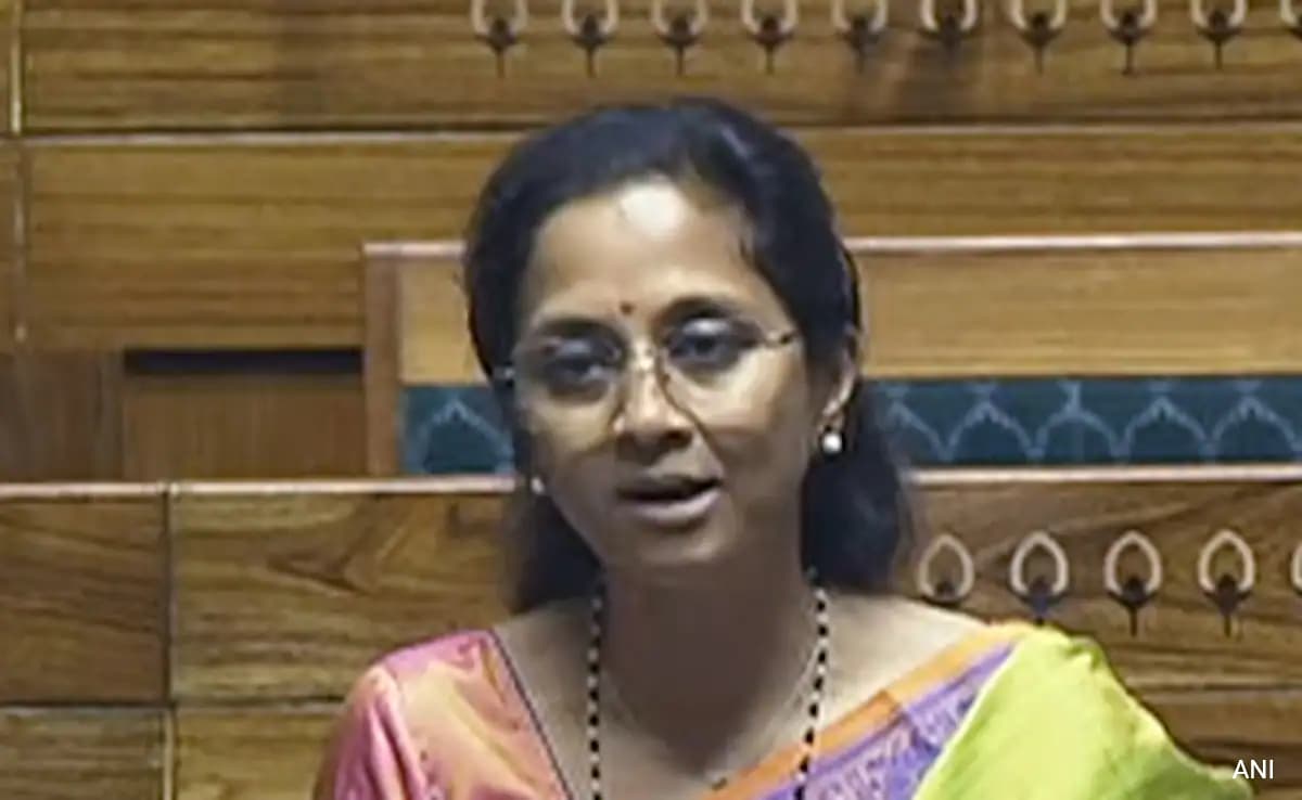 "Google Pay, Phone Pe Ticking Time Bombs": Supriya Sule In Lok Sabha