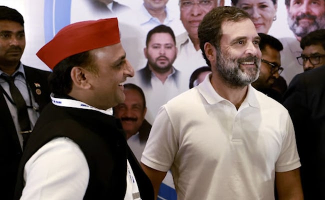 "All's Well…": Akhilesh Yadav Hints At Seat Pact With Congress