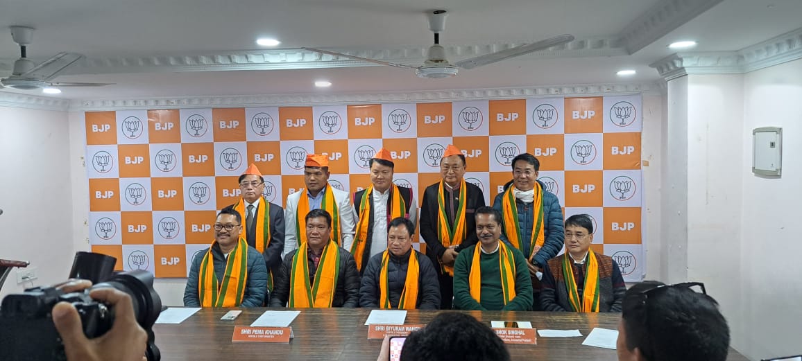 4 Arunachal MLAs Switch Ahead Of Polls, BJP Now Has 56/60 Assembly Seats