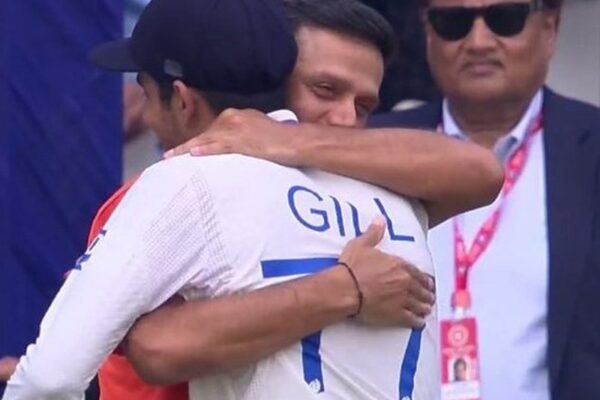 "If Not You, Then Who?": Gill Shares Words Of Encouragement From Dravid