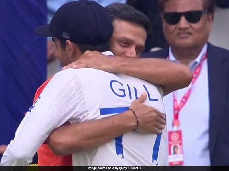 "If Not You, Then Who?": Gill Shares Words Of Encouragement From Dravid