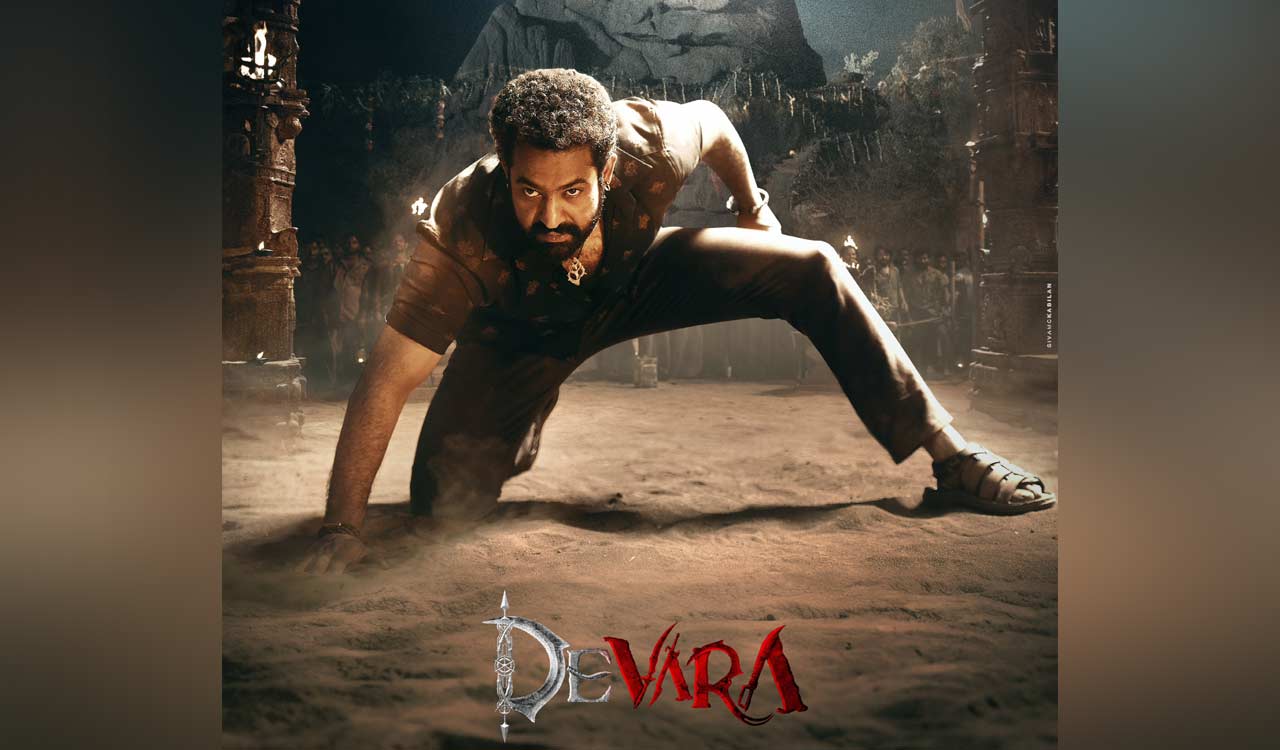 Devara to release on this date, confirms Jr NTR with new poster