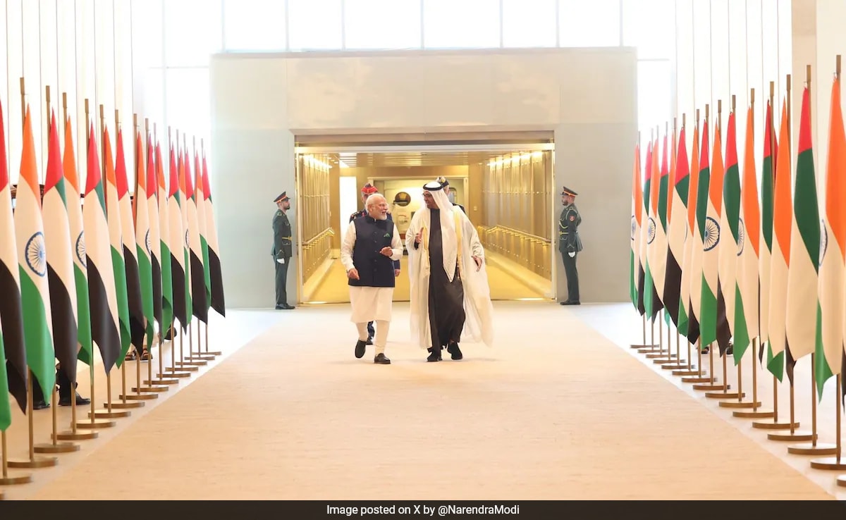 Live: PM Reaches Abu Dhabi Stadium For Grand 'Ahlan Modi' Event