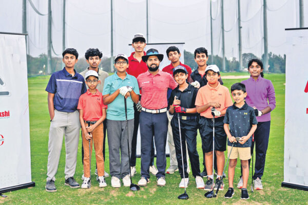 Golfer Aman guides young talents in Hyderabad