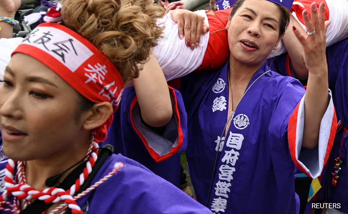 Women Take Part In Japan's 1,250-Year-Old "Naked Festival" For First Time