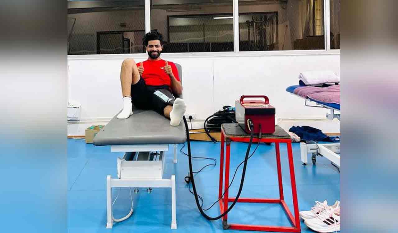 Injured Ravindra Jadeja shares fitness update with fans