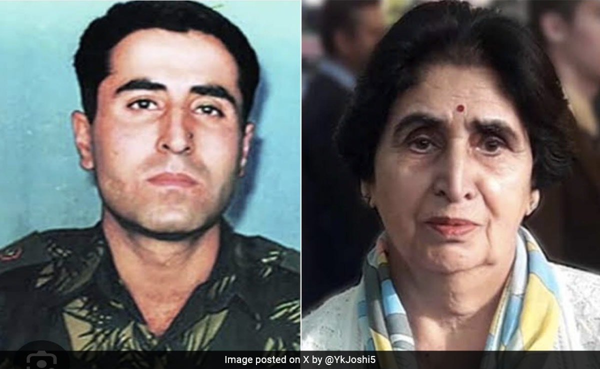 Kamal Kant Batra, Mother Of Kargil War Hero Capt Vikram Batra, Dies At 77