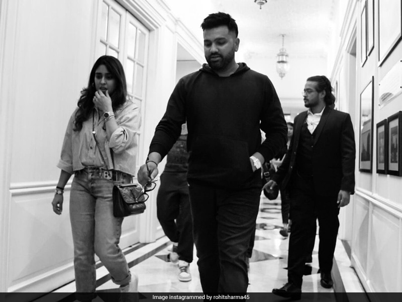 "Always By My Side": Amid MI Captaincy Row, Rohit's Post For Wife Ritika