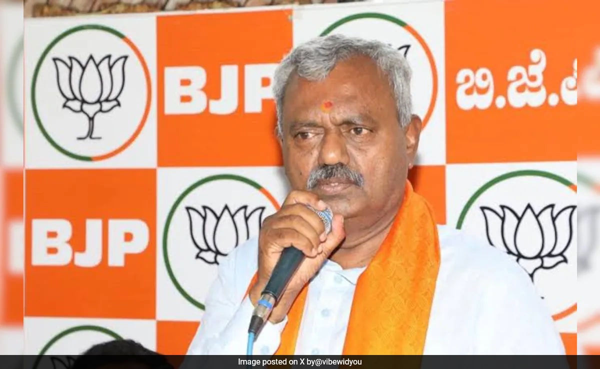 Karnataka BJP MLA ST Somashekar Cross Votes In Rajya Sabha Polls: Party