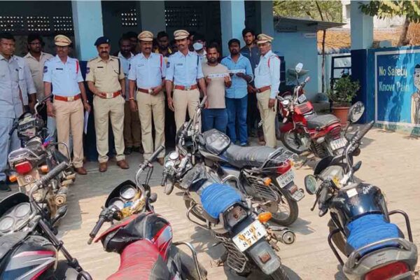 59 minors caught driving vehicles in Khammam