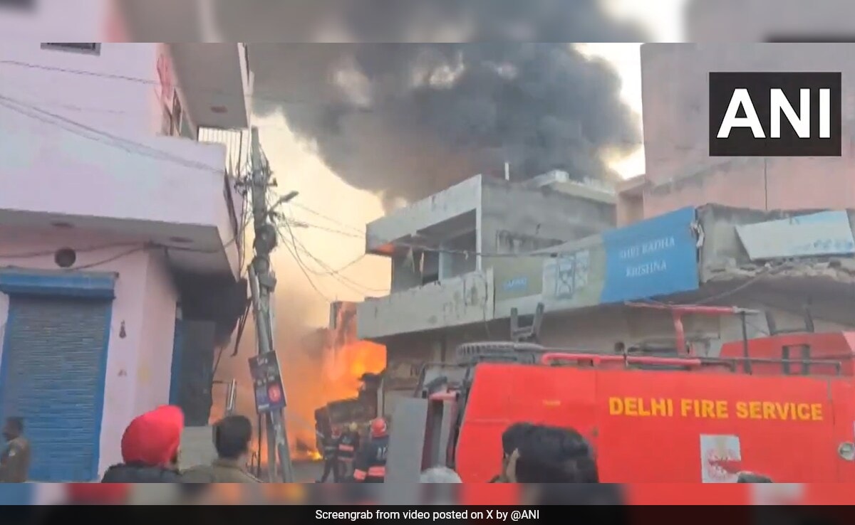 7 Killed After Fire Breaks Out In Paint Factory In Delhi