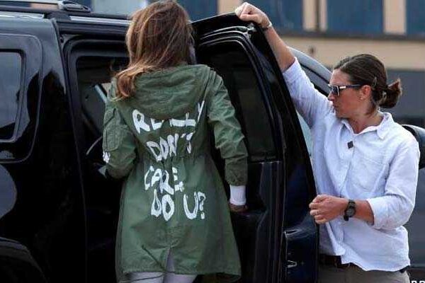 Melania Trump's 2018 "I Really Don't Care" Zara Jacket Was Message For…