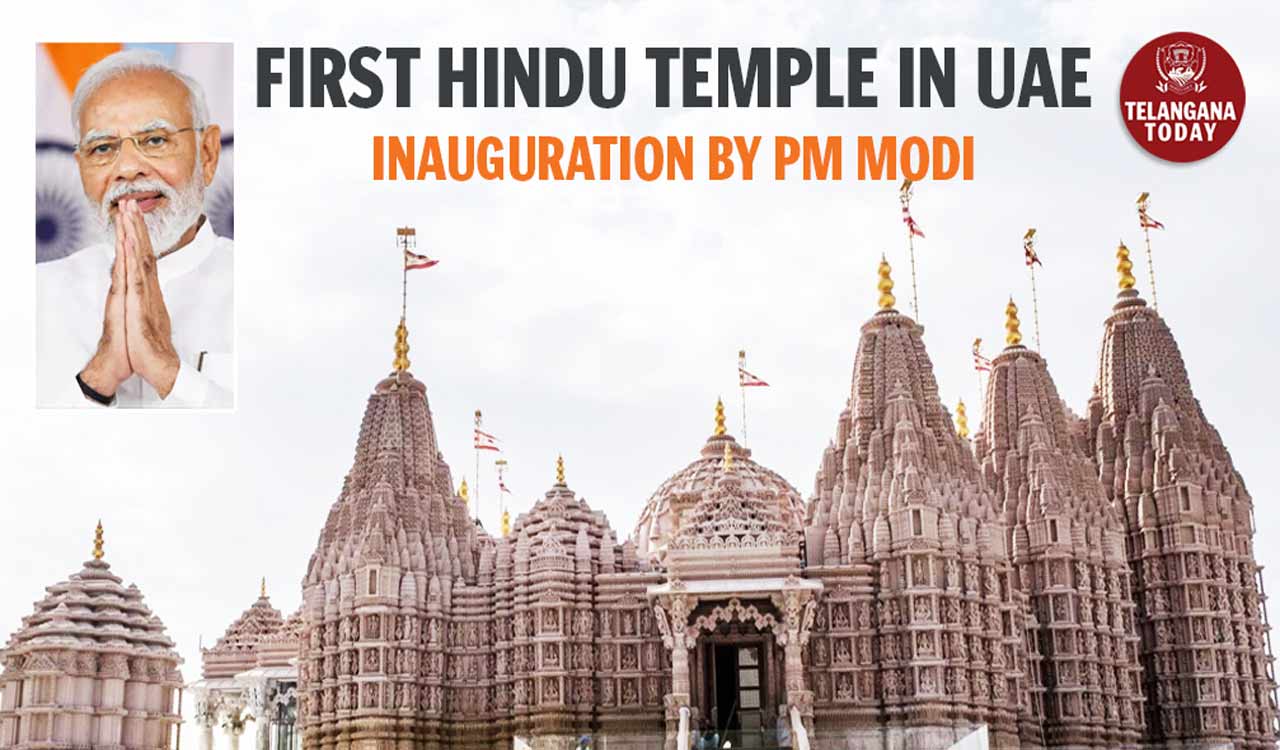 BAPS Hindu Mandir, UAE | First Hindu Temple in UAE | Abu Dhabi Hindu Temple Inauguration by PM Modi