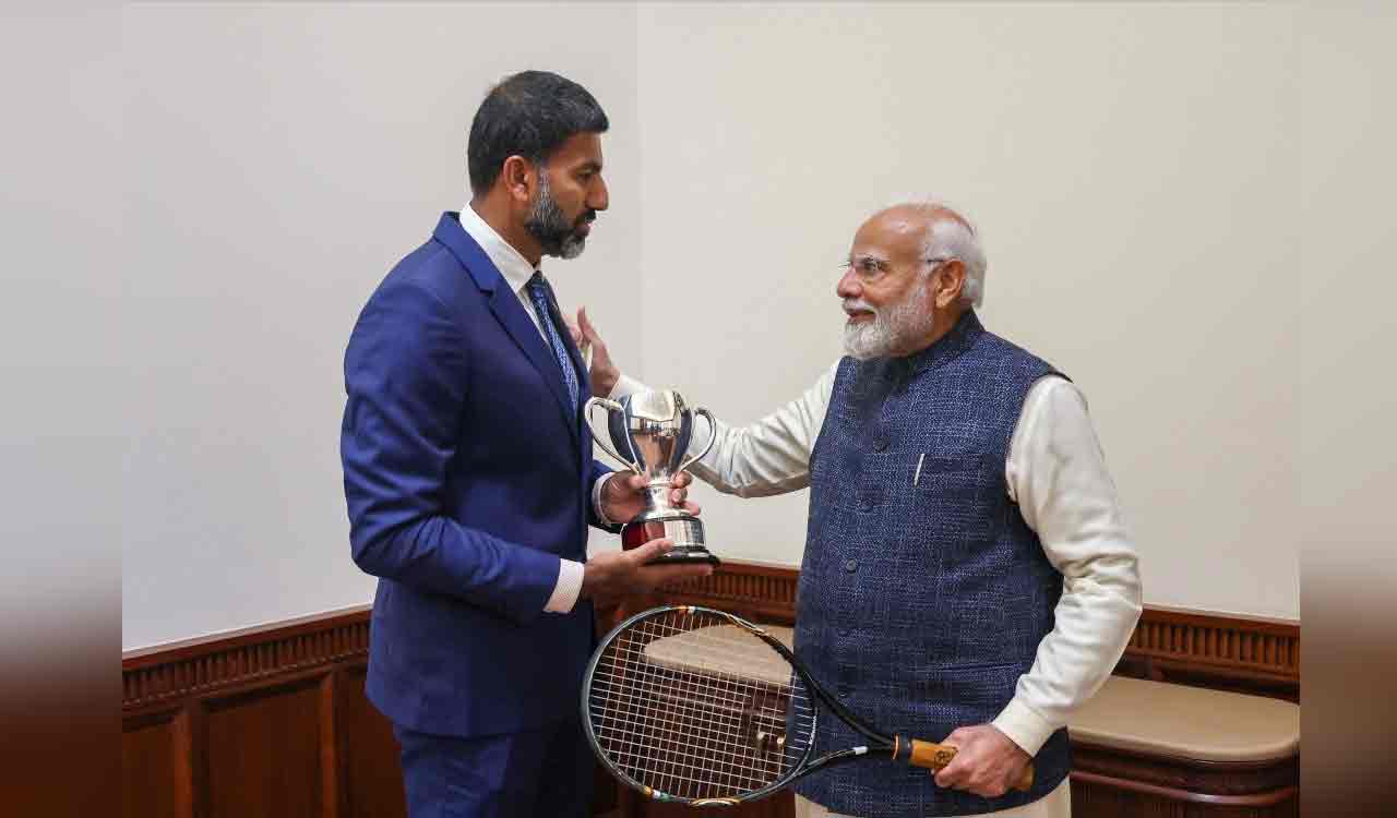 Rohan Bopanna meets PM Modi following historic Australian Open men’s doubles triumph