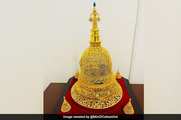 Lord Buddha's Holy Relics From India Arrive In Thailand For Public Display