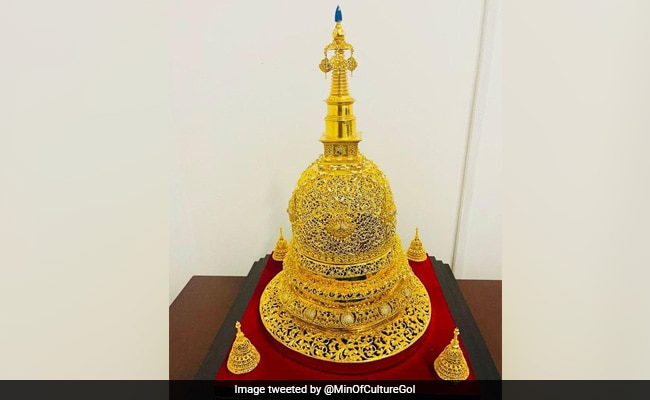 Lord Buddha's Holy Relics From India Arrive In Thailand For Public Display