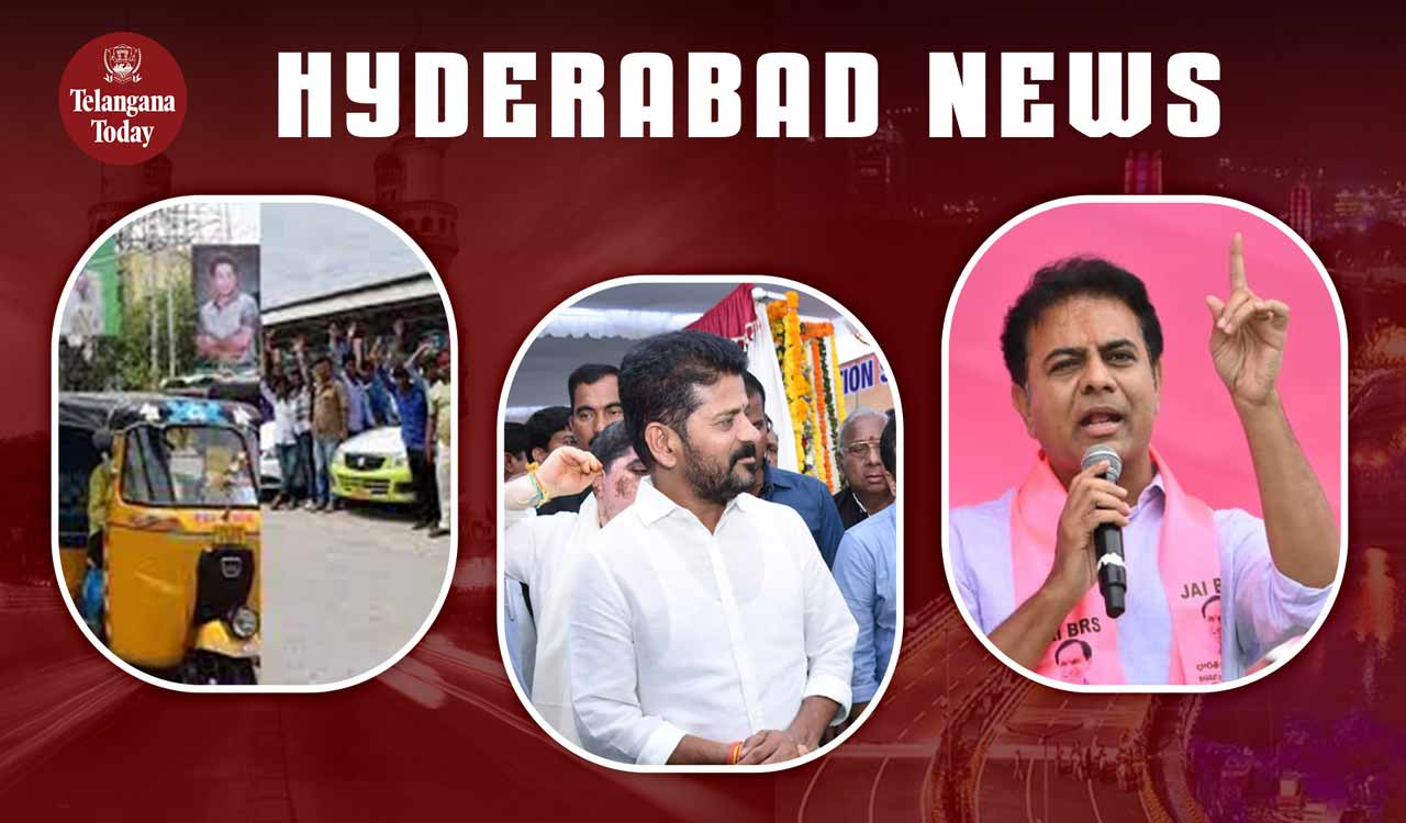 Hyderabad News: GHMC in Losses, Rajiv Gandhi Statue at Secretariat, Autos and Cabs Bandh