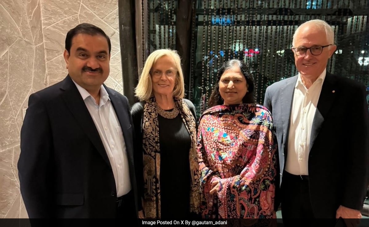 Gautam Adani Hosts Ex Australia PM, Says His Vision Is "Truly Inspiring"