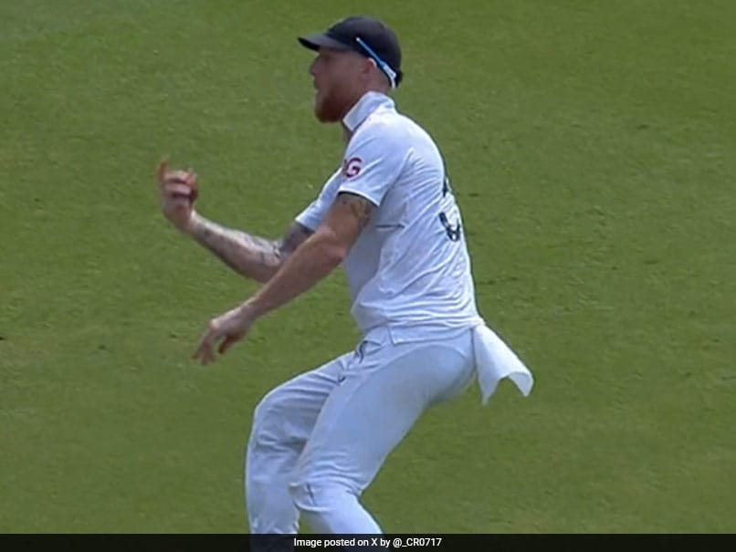 Watch: Stokes Mocks Crowd After Taking Stunning Catch Running Backwards