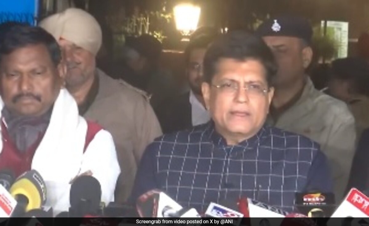 What Minister Piyush Goyal Said After 4th Meeting With Protesting Farmers