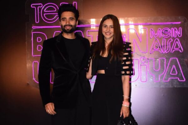 Newlyweds Rakul Preet Singh And Jackky Bhagnani Have Already Got The Couple Fashion Memo As They Twin In Chic Black