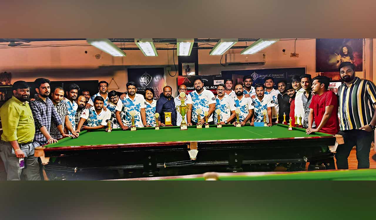 Susheel-Aman duo emerges champions at Destination Pool Academy’s Team Championship