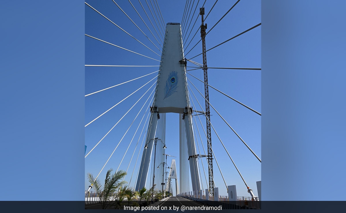 PM Modi Inaugurates India's Longest Cable-Stayed Bridge In Gujarat