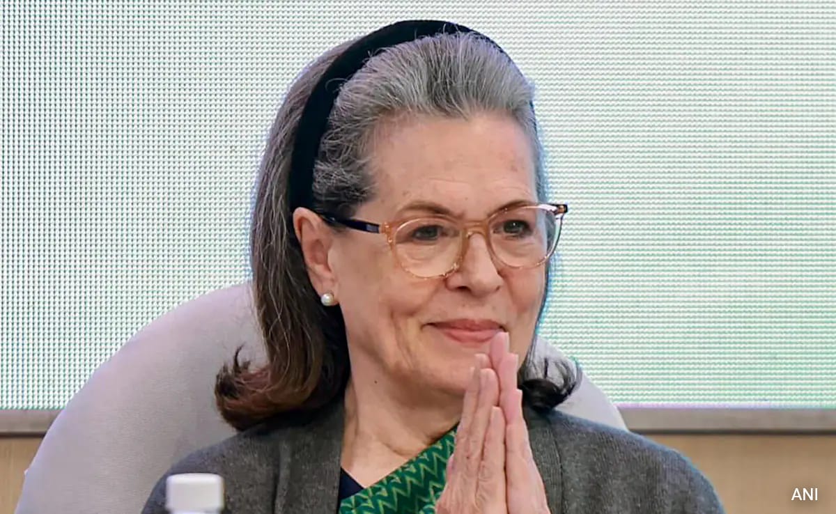 Sonia Gandhi Reaches Jaipur To File For Rajya Sabha Nomination