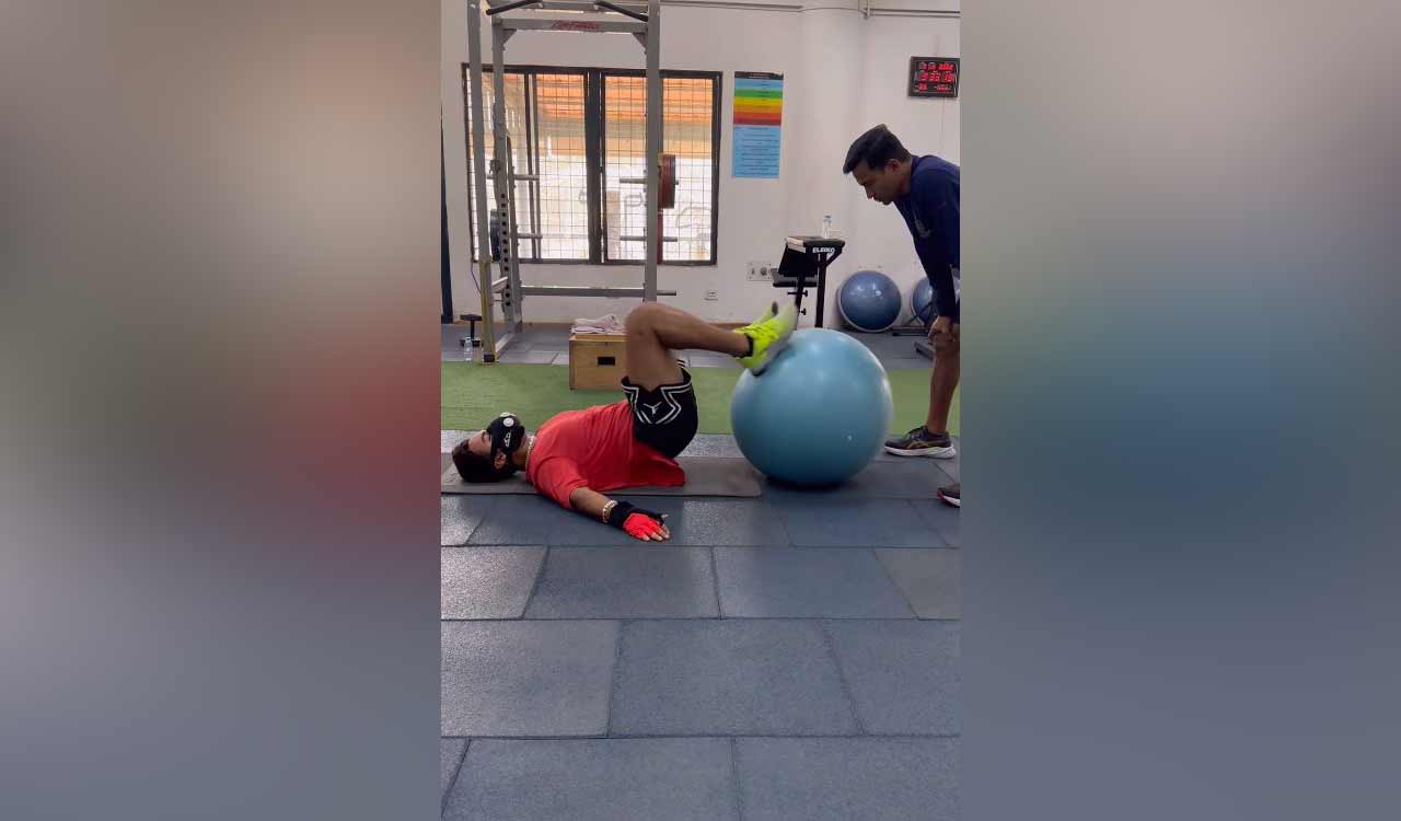 Watch: Rishabh Pant sweats it out in the gym ahead of IPL 2024