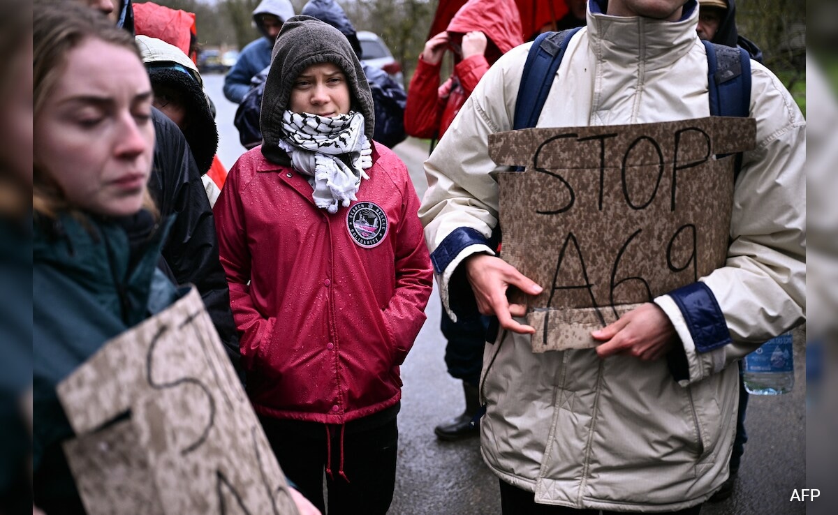 Greta Thunberg Joins Banned French Anti-Motorway Protest