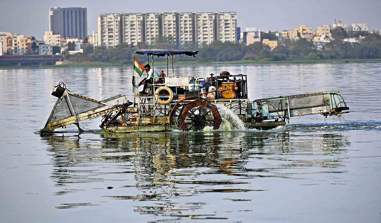 Hyderabad’s Hussain Sagar grapples with pollution