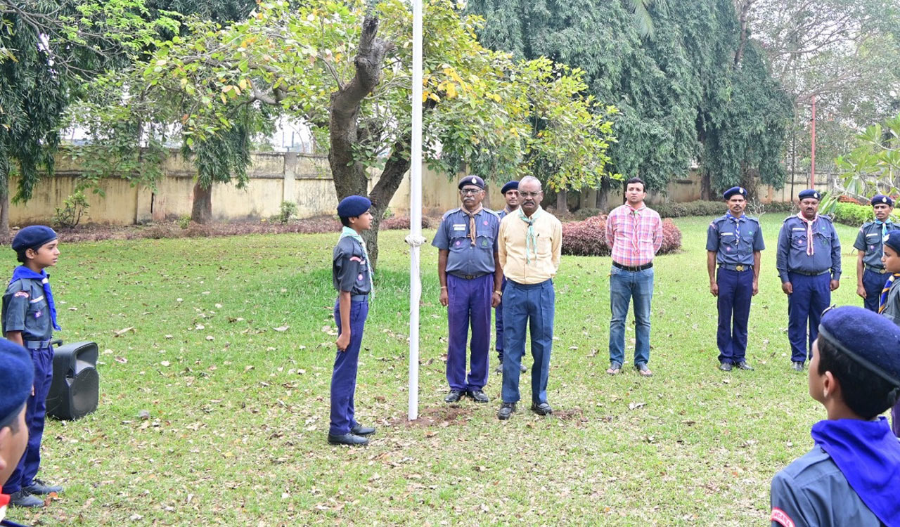 Scouts and Guides ‘Patrol Leader Training Camp’ commences in Kothagudem