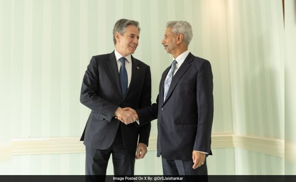 US Secretary Of State Antony Blinken, S Jaishankar Discuss Red Sea Attacks