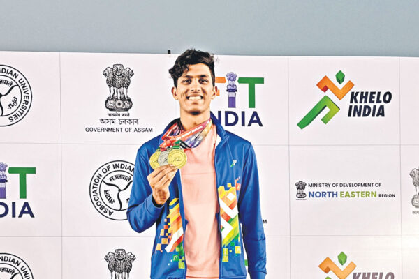 Sai Nihar clinches second gold in Khelo India University Games