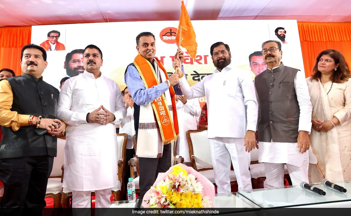 BJP, E Shinde's Sena Are Democratic Parties, Congress Isn't: Milind Deora