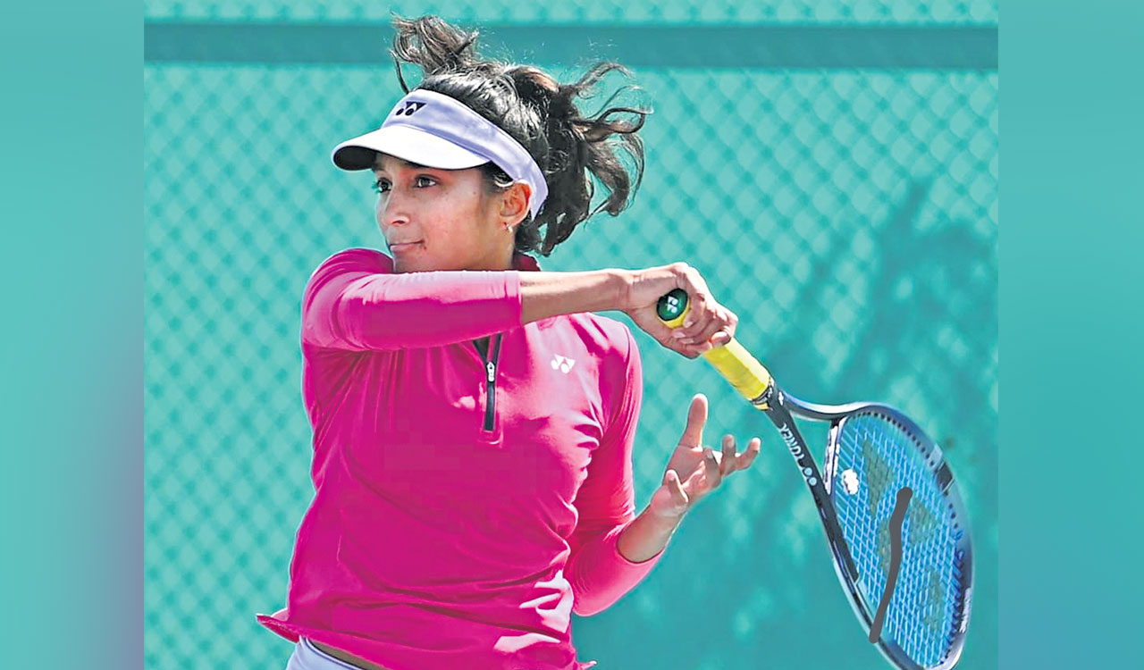 Sahaja moves into quarterfinals of ITF $25K Women tournament