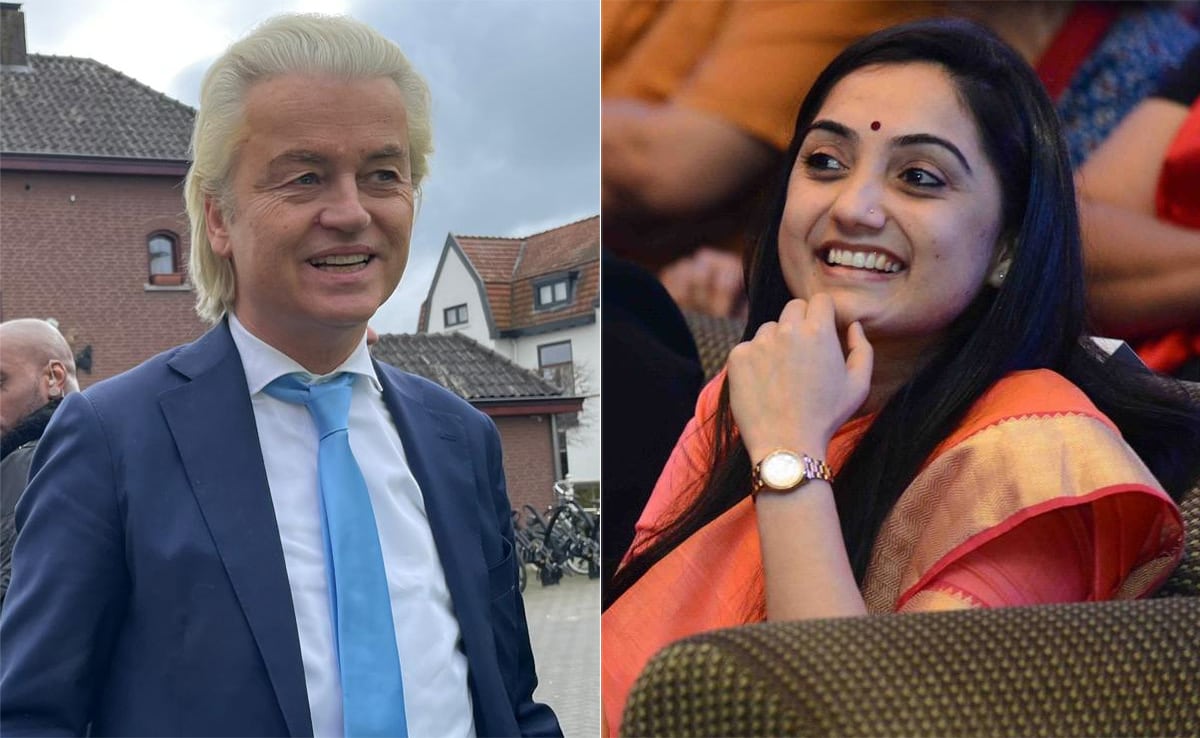 Dutch PM Frontrunner's "Message Of Support To Brave" Nupur Sharma