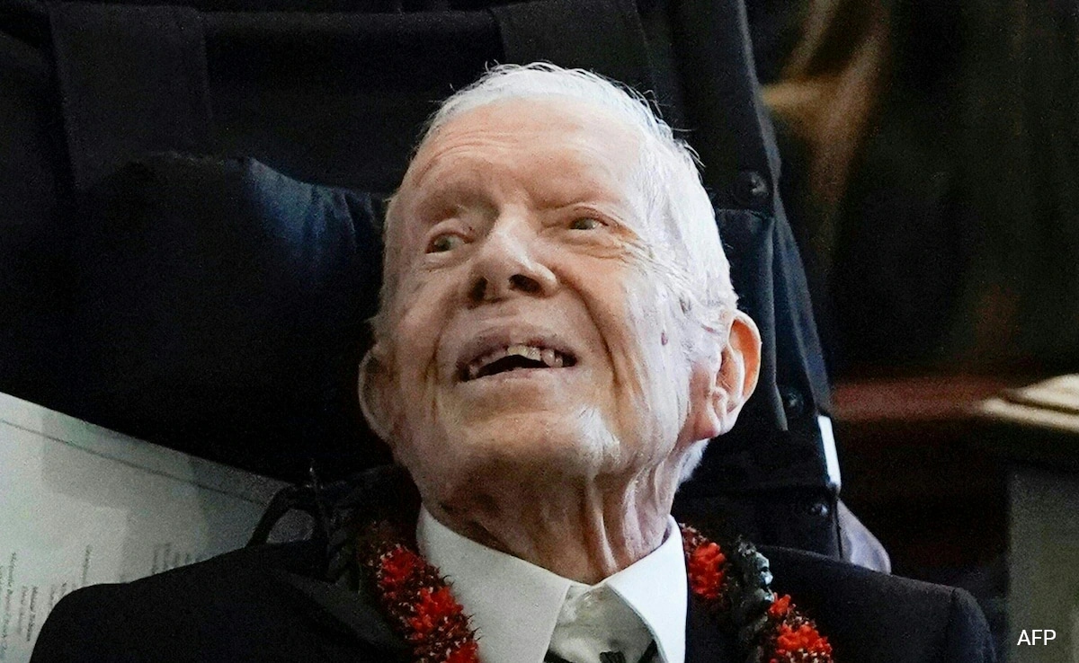 Former US President Jimmy Carter Marks A Year In Hospice Care