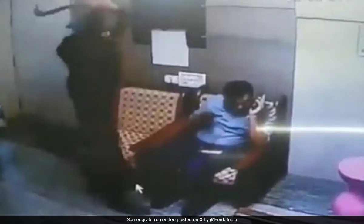 On CCTV, Man Strikes Doctor 18 Times With Sickle At Maharashtra Hospital