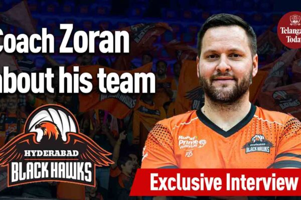 Hyderabad Black Hawks Head Coach Exclusive Interaction with Telangana Today | Zoran Kedacic