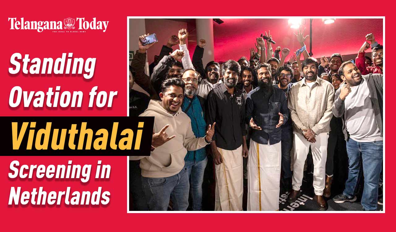 Viduthalai gets standing ovation at IIFR in Netherlands | Vetrimaaran, Soori, Vijay Sethupathi