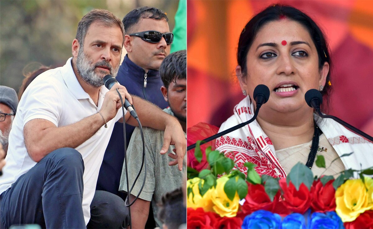 Ahead Of 2024 Polls, Smriti Irani vs Rahul Gandhi In Amethi Today