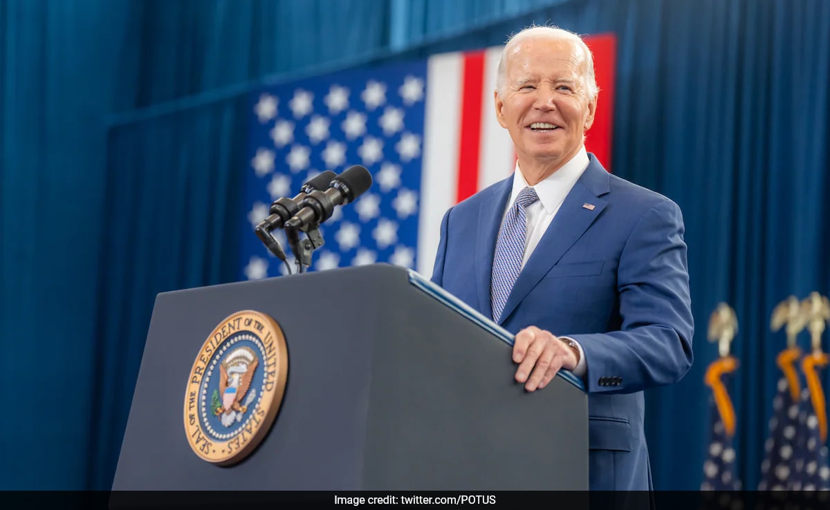 Biden Is "Fit For Duty": Doctor After His Last Annual Medical Before US Election