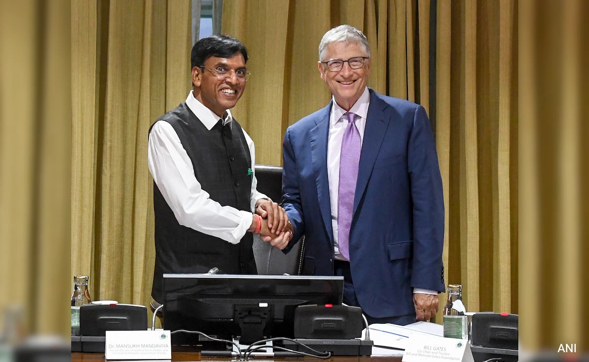 "A Very Big Source Of Covid Vaccines For World": Bill Gates Praises India