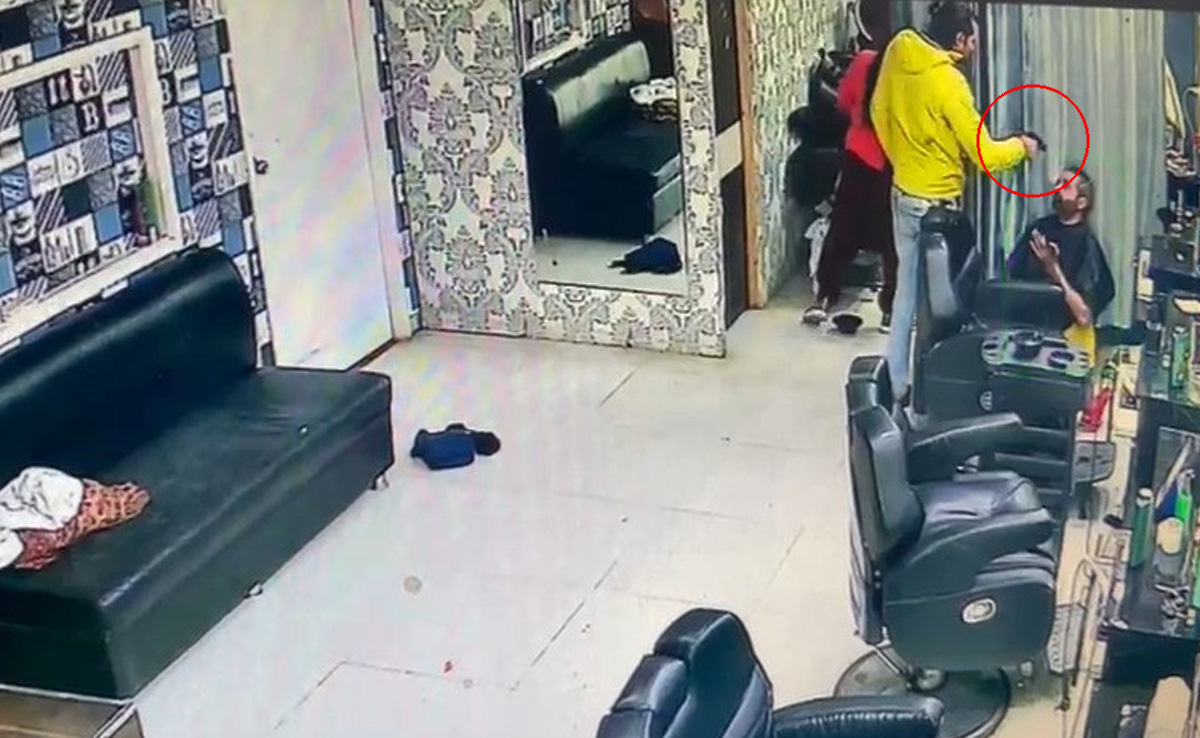 On Camera, 2 Men Shot Dead Inside Delhi Salon