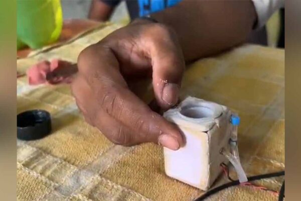 Andhra Pradesh man makes big splash with tiny washing machine: Guinness Record set