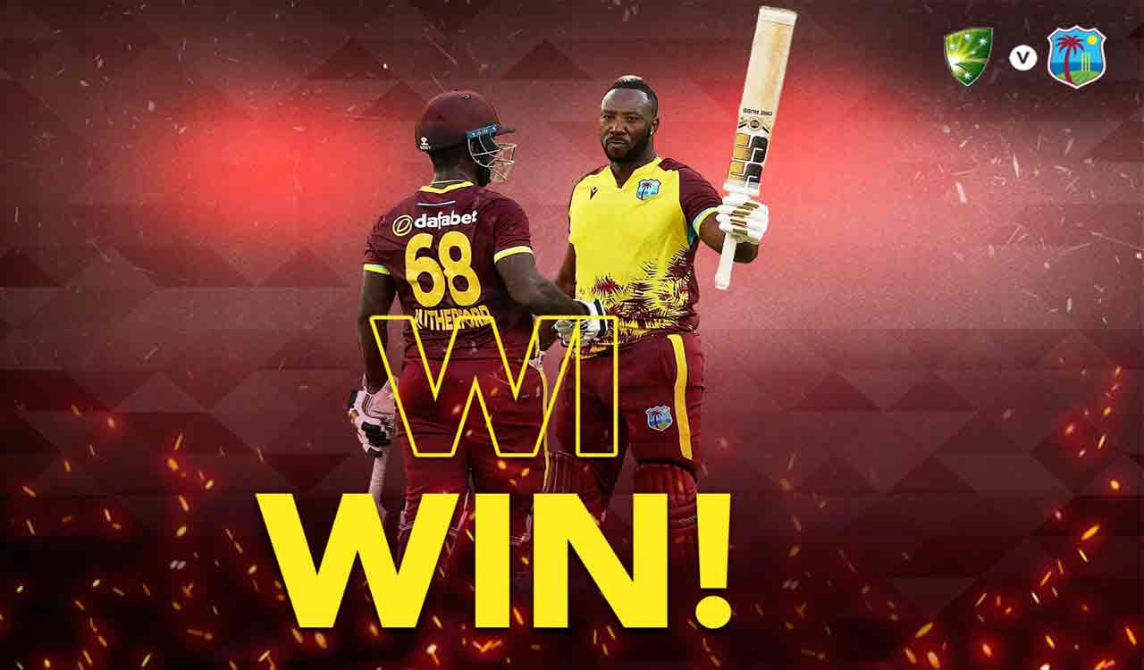 Andre Russell showcases his prowess, helps West Indies win third T20I against Australia