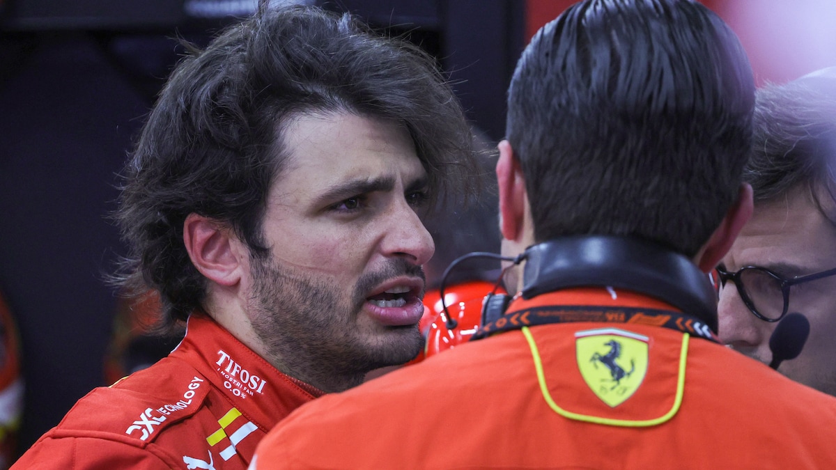 Ferrari's Carlos Sainz Out Of Saudi Arabia Grand Prix With Appendicitis